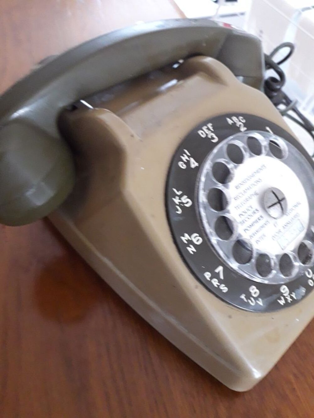 t&eacute;l&eacute;phone ann&eacute;e 70 Décoration