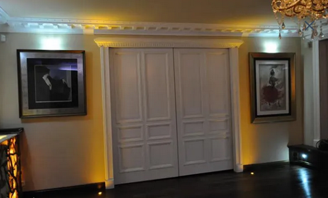 Portes int�rieures haussmanniennes ? ch�ne massif Paris 13 (75)