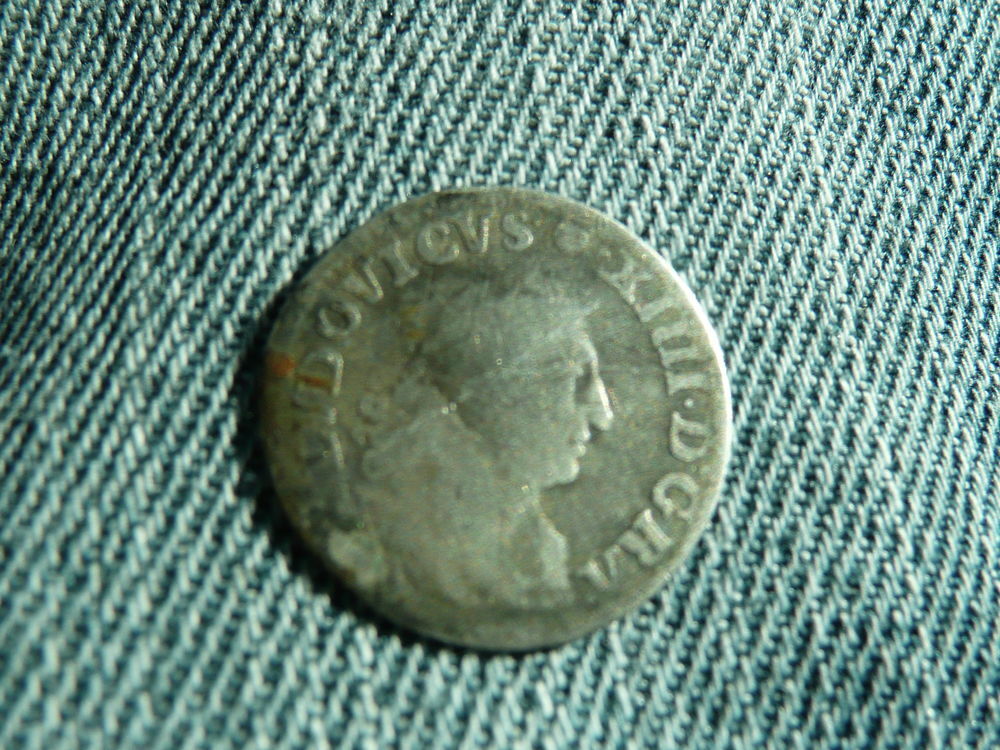 Monnaie Ludovic-vs XIV D.Cra 1675 D Argent 