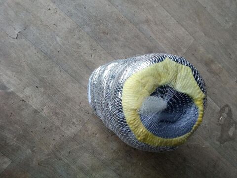 Fin chantier gaine de 6m .10m clim 200 et isol�e 125 faire p 0 Saran (45)