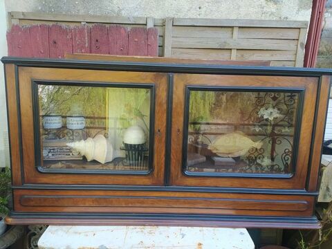 Ancien Meuble Vitrine Cabinet de Curiosité Bibliothèque
0 Loches (37)