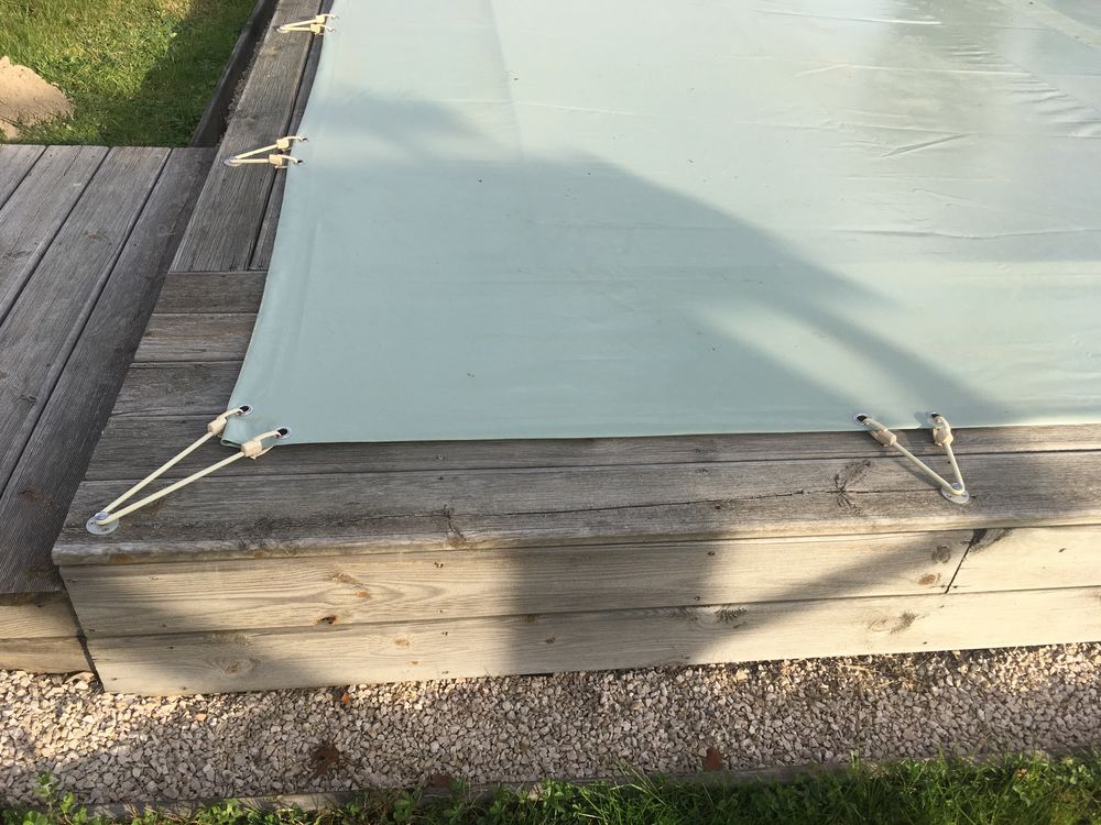 couverture hiver piscine enterr&eacute;e Jardin
