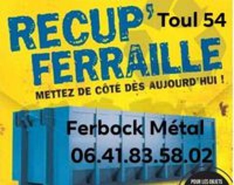   Dbarras ferraille ( gratuit ) 