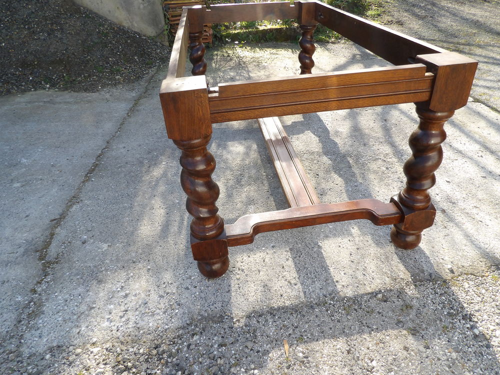 pour TABLE MONASTERE en CHENE MASSIF chevalet Meubles