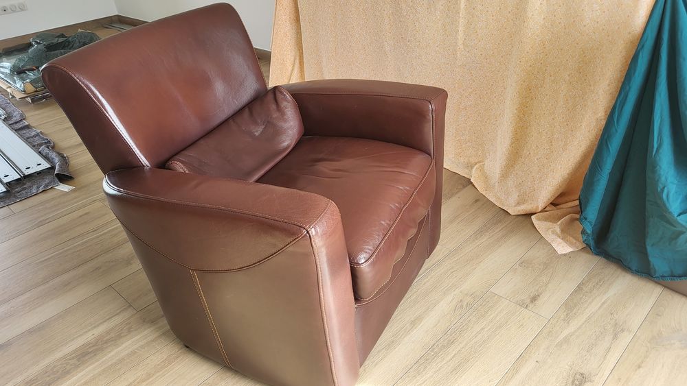 FAUTEUIL CLUB EN CUIR Meubles