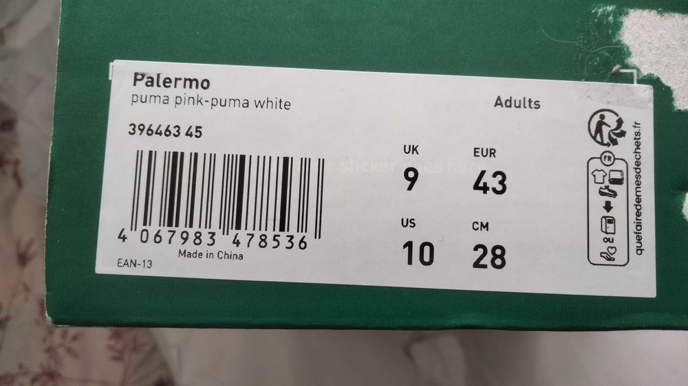 basket puma taille 43 Chaussures