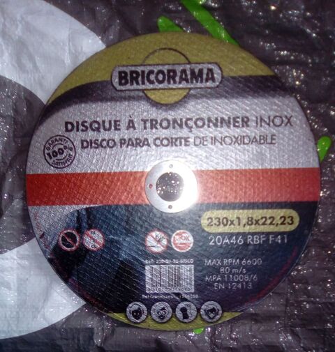 disques à tronçonner inox 230x1,8x22,23 15 Beauchamp (95)