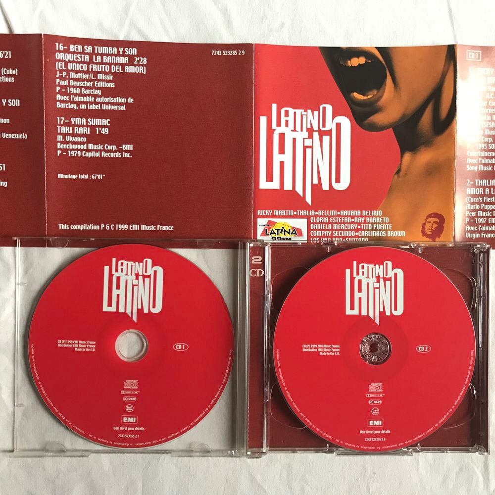 CD Latino Latino Avec Radio Latina Compilation CD et vinyles
