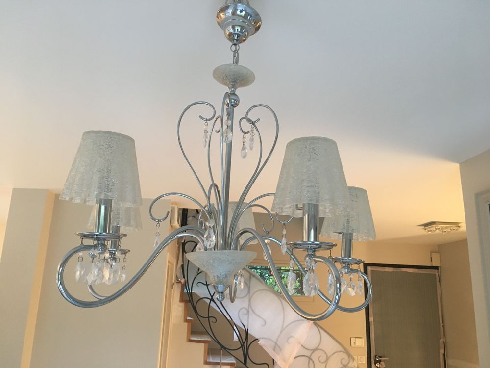 Lustre en verre de Murano Décoration