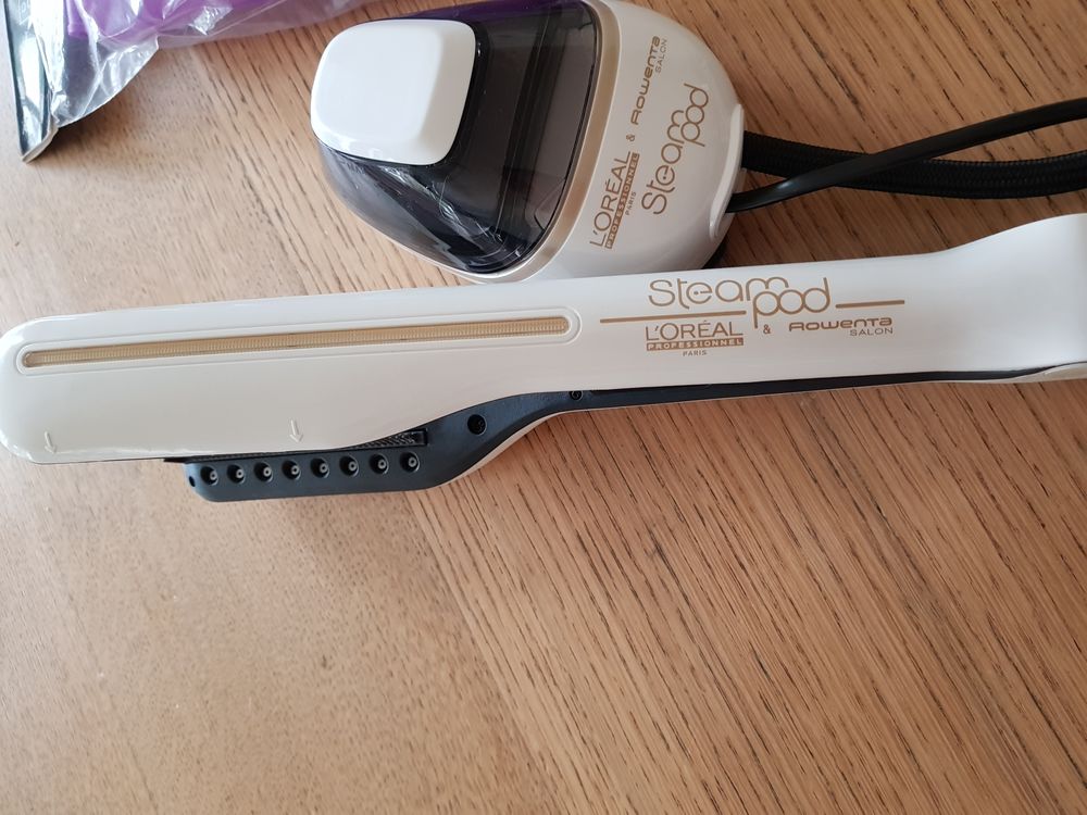 Lisseur steampod l'Or&eacute;al blanc Electroménager