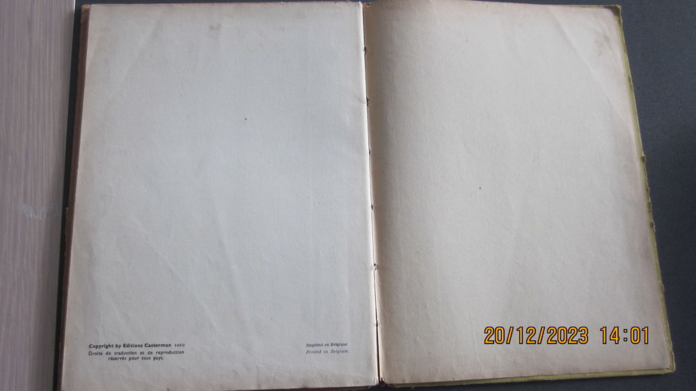B D LES EXPLOITS DE QUICK ET FLUPKE DE 1950 D' HERGE Livres et BD