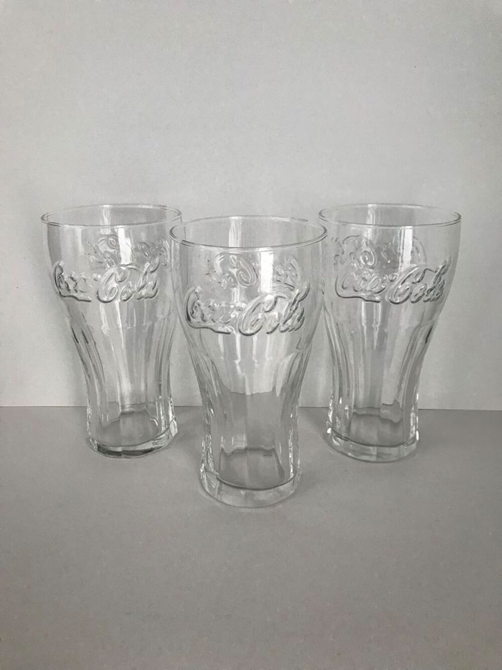 Lot 3 verres Coca-Cola Cuisine