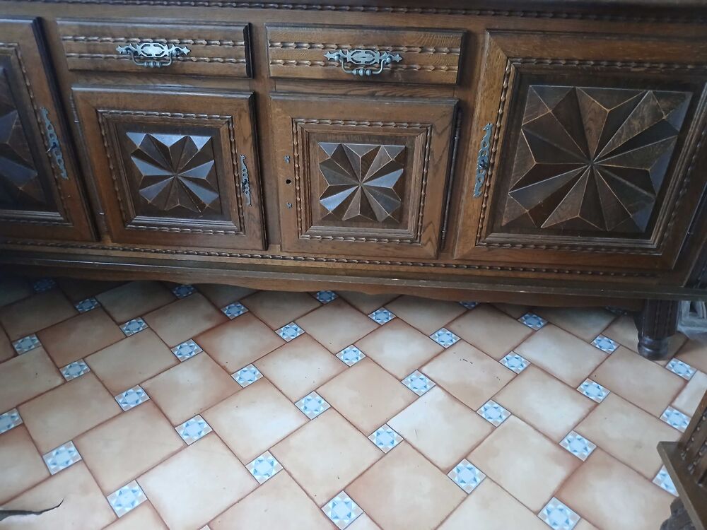 meuble de salle &agrave; manger avec vitrine et table Meubles