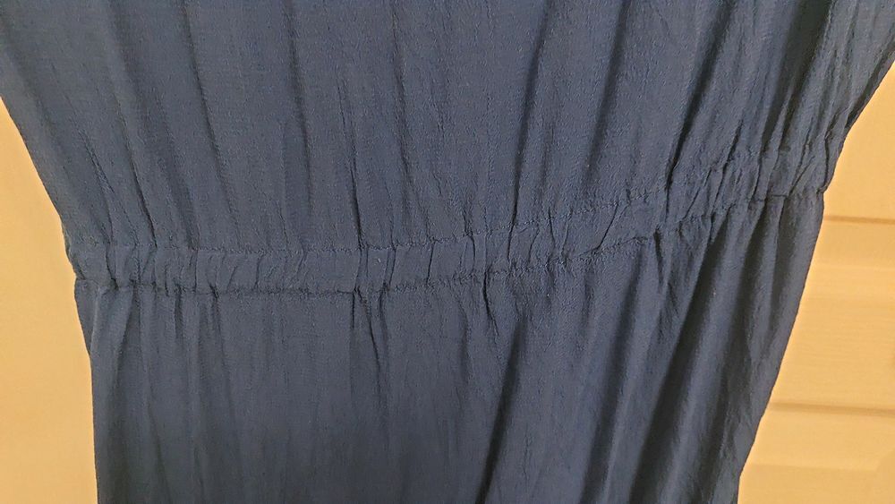 Robe bleue Mango Taille M Vêtements