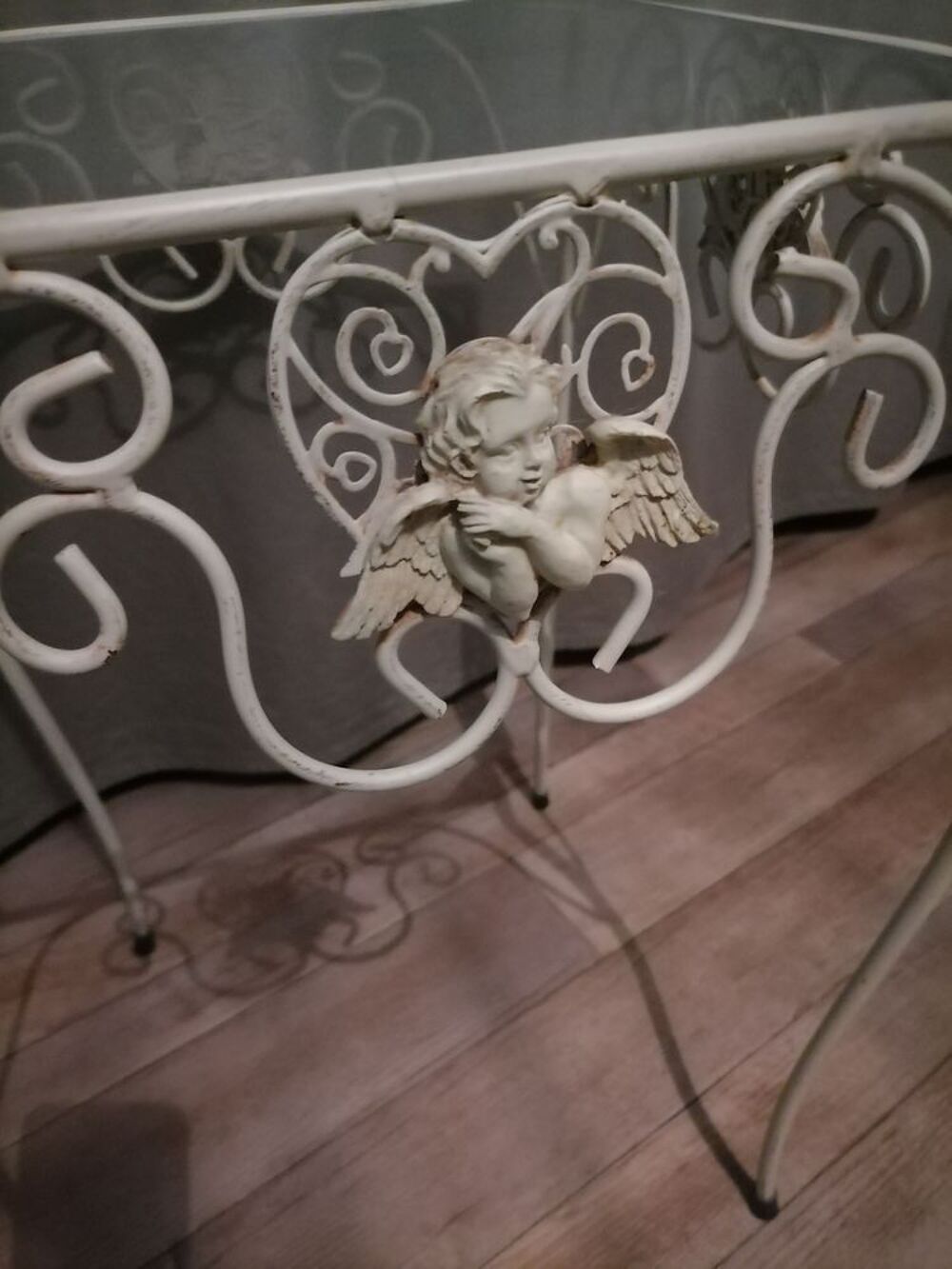 Sellette en fer forg&eacute; Décoration