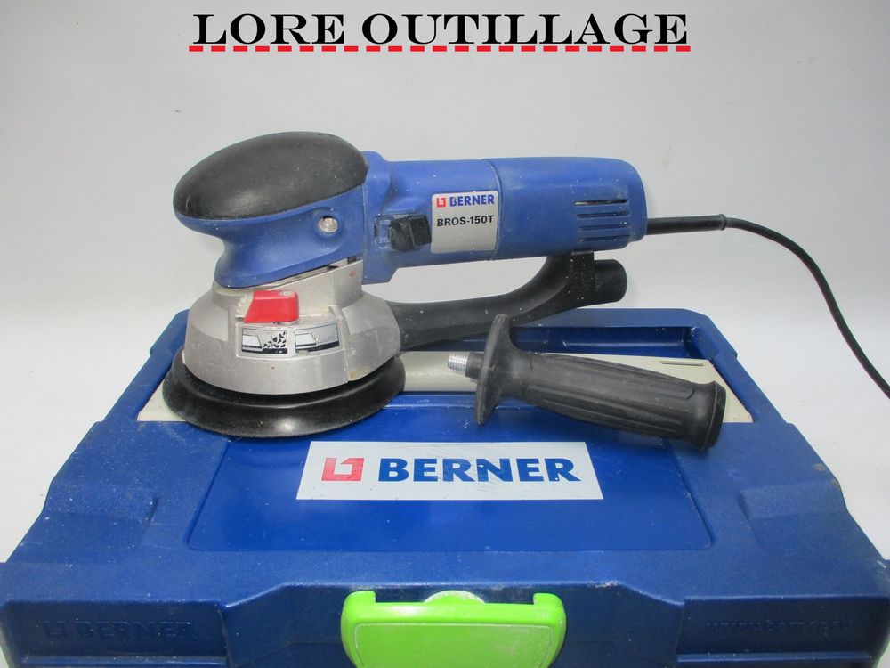 BERNER BROS 150 T - Ponceuse excentrique Bricolage