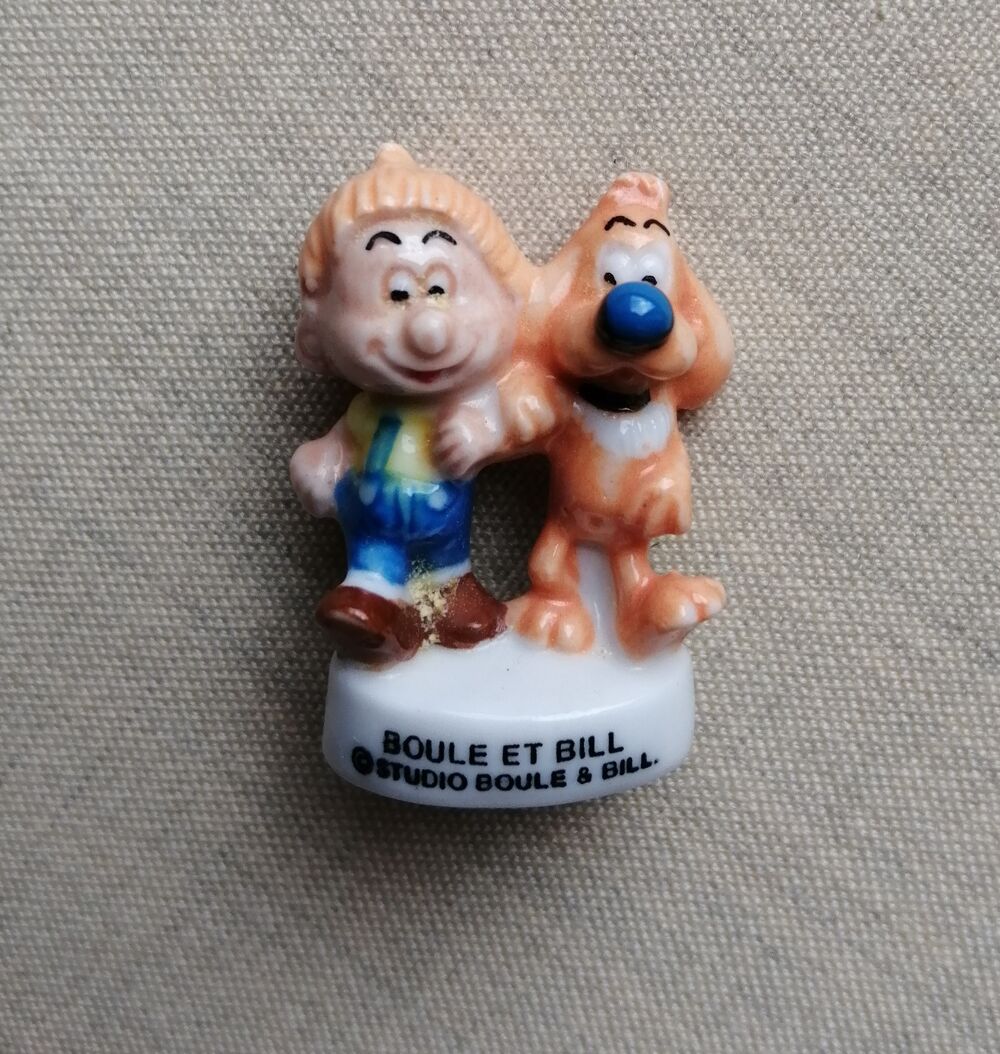 LOT DE 6 FEVES BOULE ET BILL 