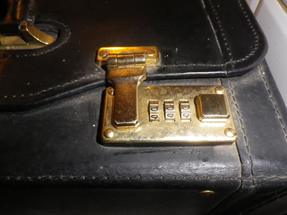 Valise de Pilote en Cuir Maroquinerie