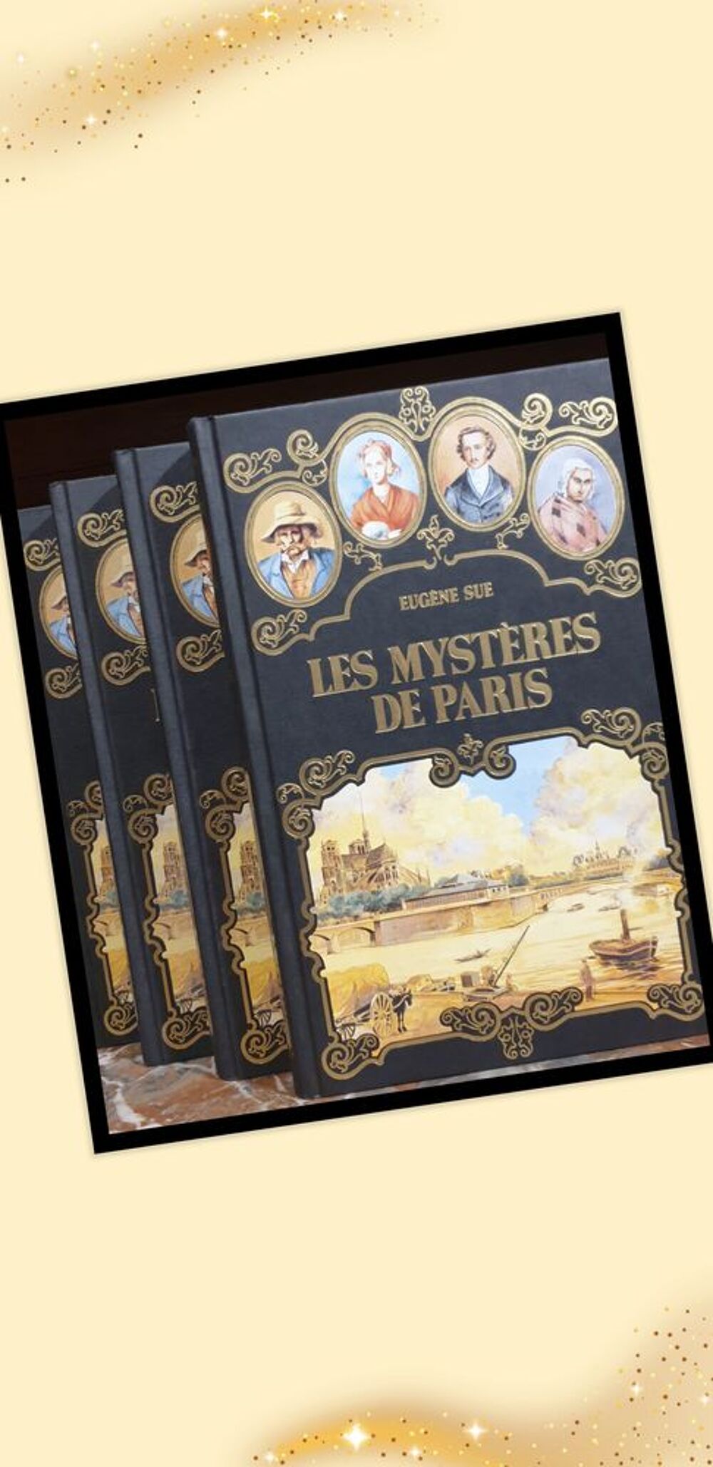 Les myst&egrave;res de paris - les 4 tomes format rombaldi Livres et BD