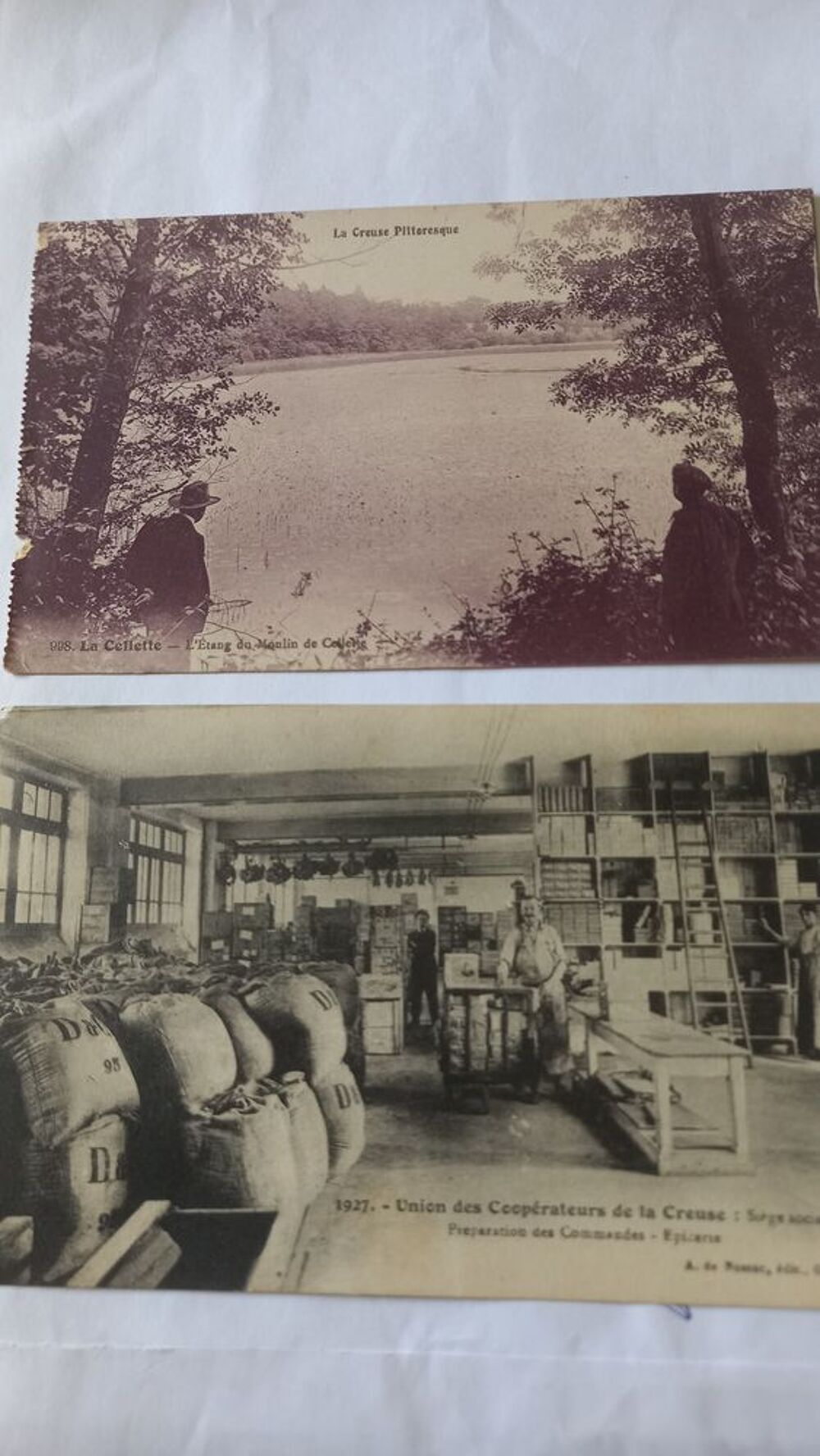  cartes postales anciennes Creuse 