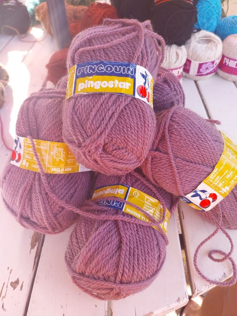 Pelotes de laine a tricot&eacute; pingouin Phildar Vêtements enfants