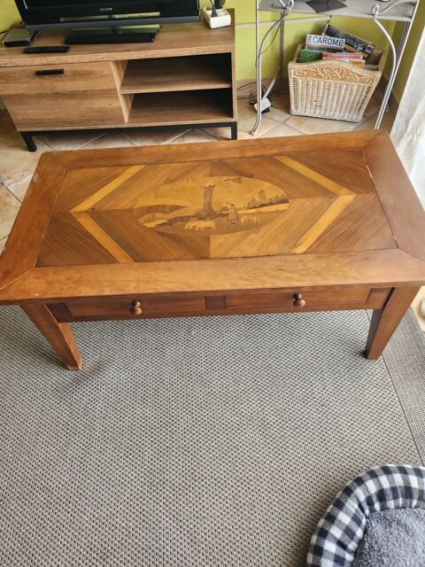 Table basse en marquetterie 120 Caromb (84)