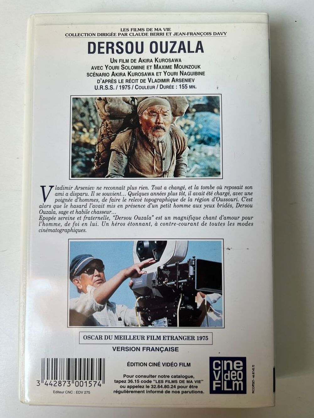 Dersou Ouzala - Akira Kurosawa - cassette vid&eacute;o VHS Photos/Video/TV