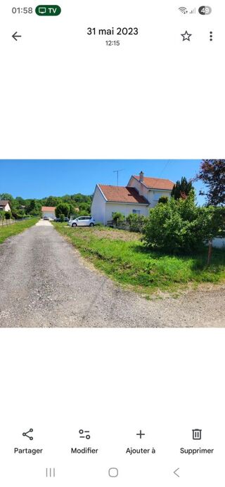  Terrain � vendre 120 m� Pulligny