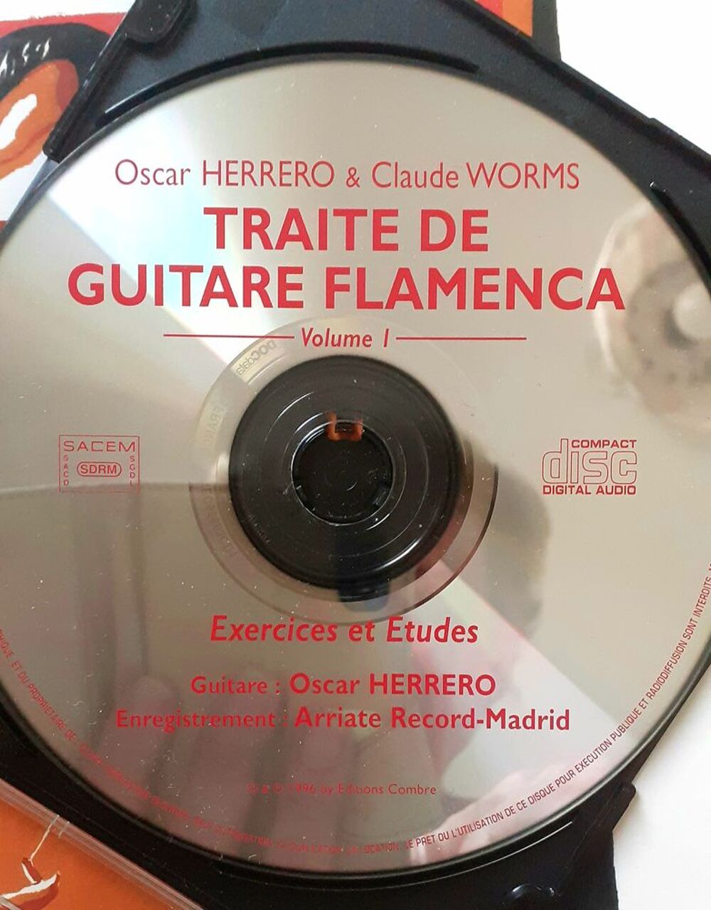 METHODE en 4 LIVRES de FLAMENCO HERRERO Instruments de musique
