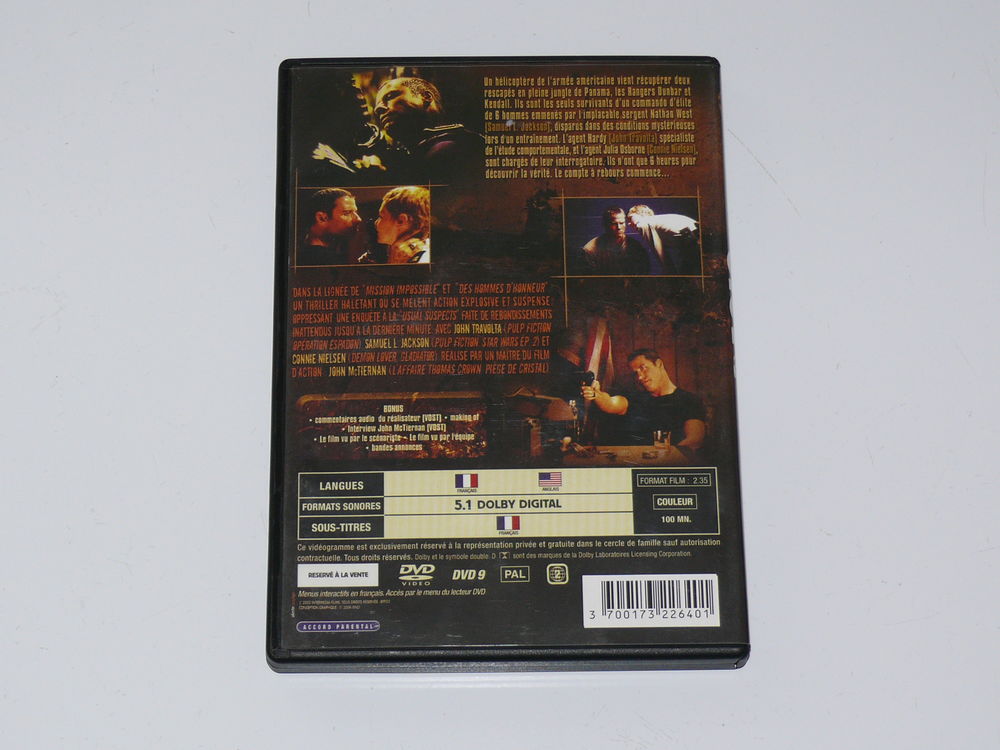DVD : "Basic" DVD et blu-ray
