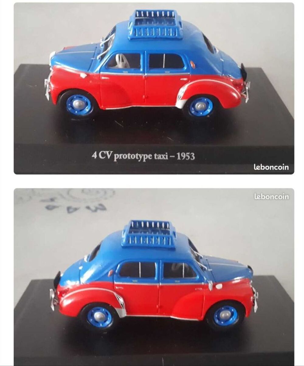 Renault 4 CV prototype taxi de Eligor 1953 