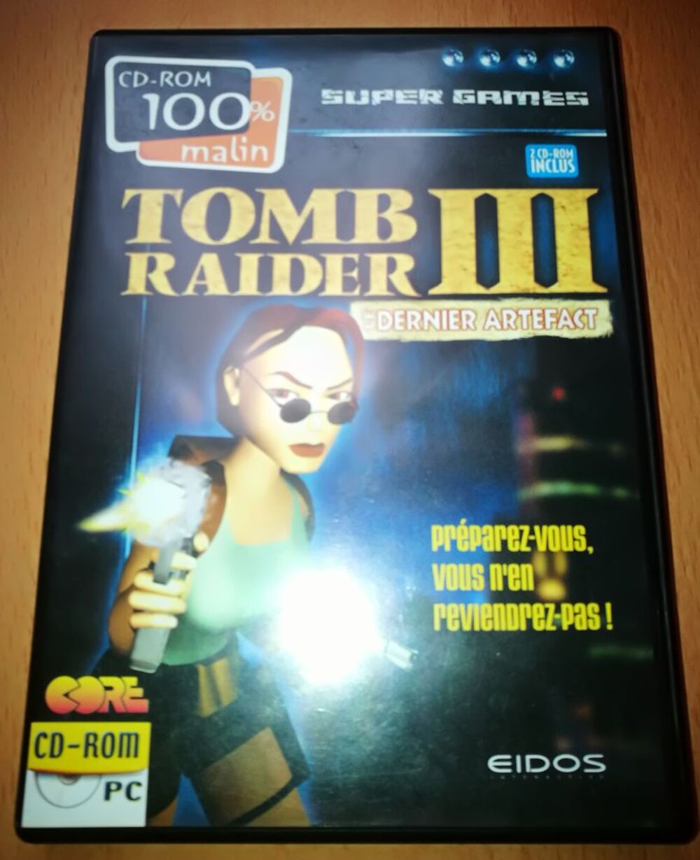 Tomb Raider 3 : Le Dernier Artefact sur PC Consoles et jeux vidéos