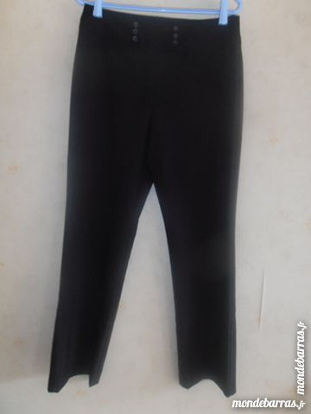 Pantalon noir habill&eacute; (59) Vêtements