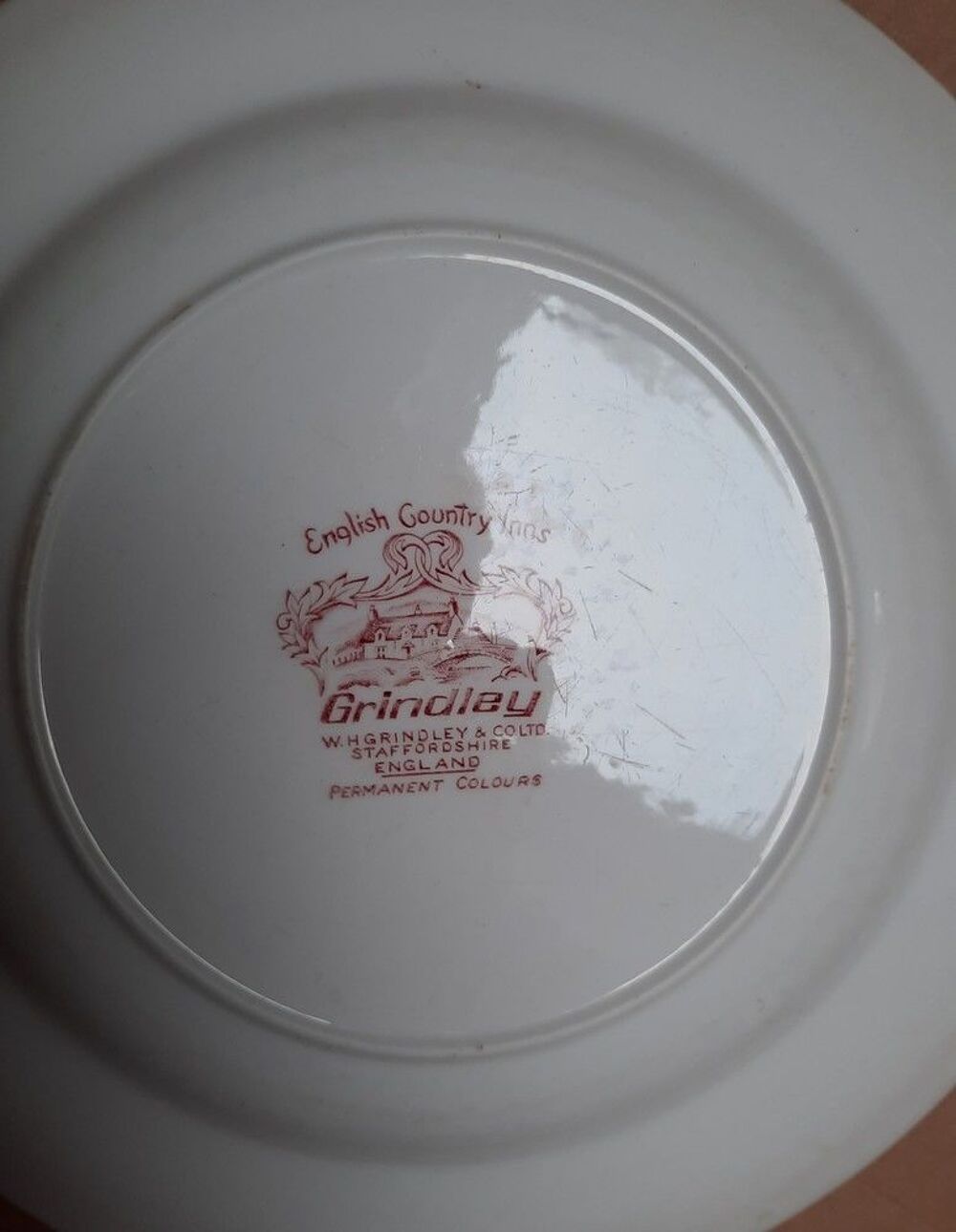 Assiette anglaise grindley Cuisine