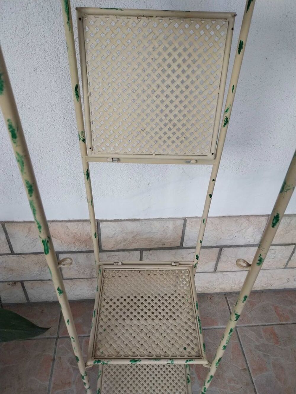 Etagere en fer forg&eacute; Meubles