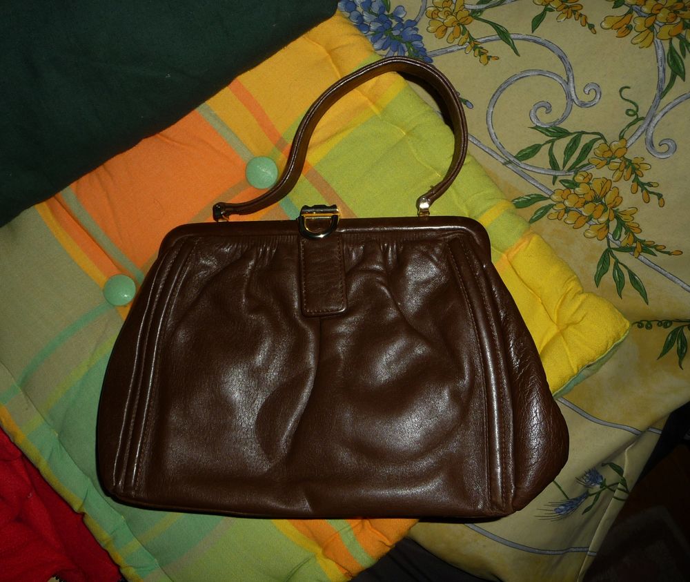 Sac &agrave; main vintage Maroquinerie