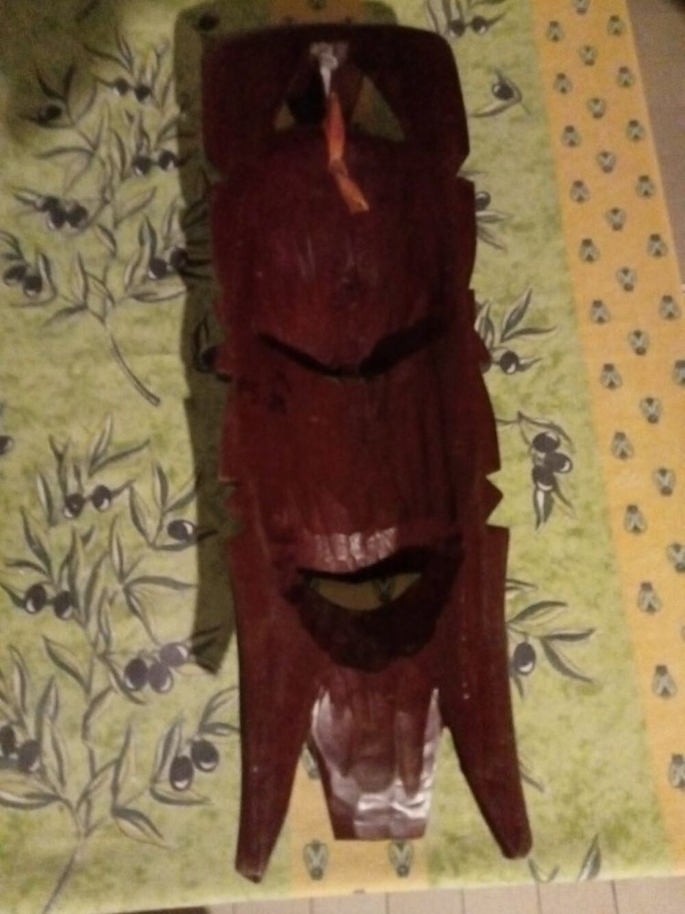 MASQUE AFRICAIN ORIGINE CENTRAFRIQUE Décoration