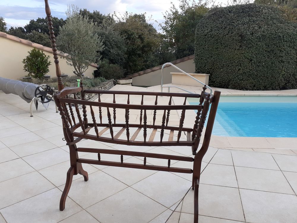 bercelonnette bois ancienne Mobilier enfants