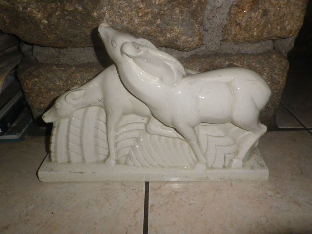 C&eacute;ramique dans le go&ucirc;t de LEMANCEAU - Saint Cl&eacute;ment, Biches Décoration
