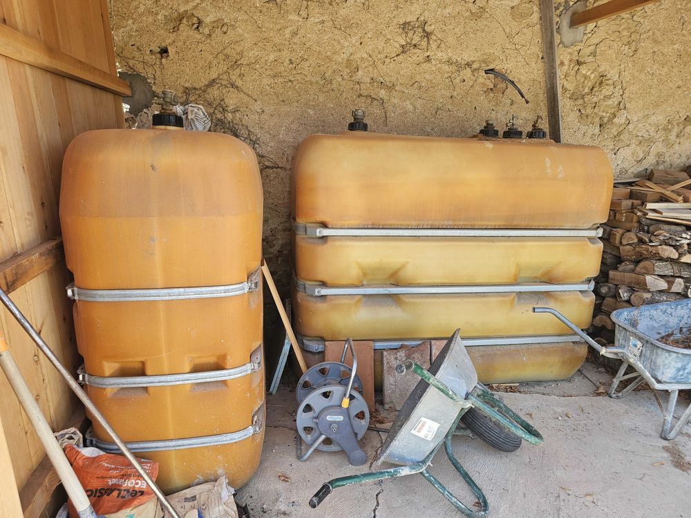 2 Cuve fioul &agrave; vendre Bricolage