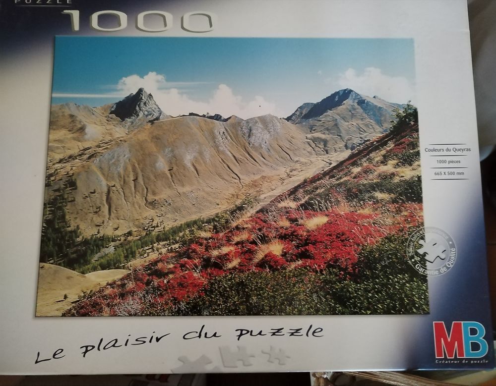 Puzzle de 1000 pi&egrave;ces paysage de montagne Jeux / jouets