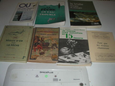 7 LIVRES DE PECHE N� 255 � 261 1 Roques (31)
