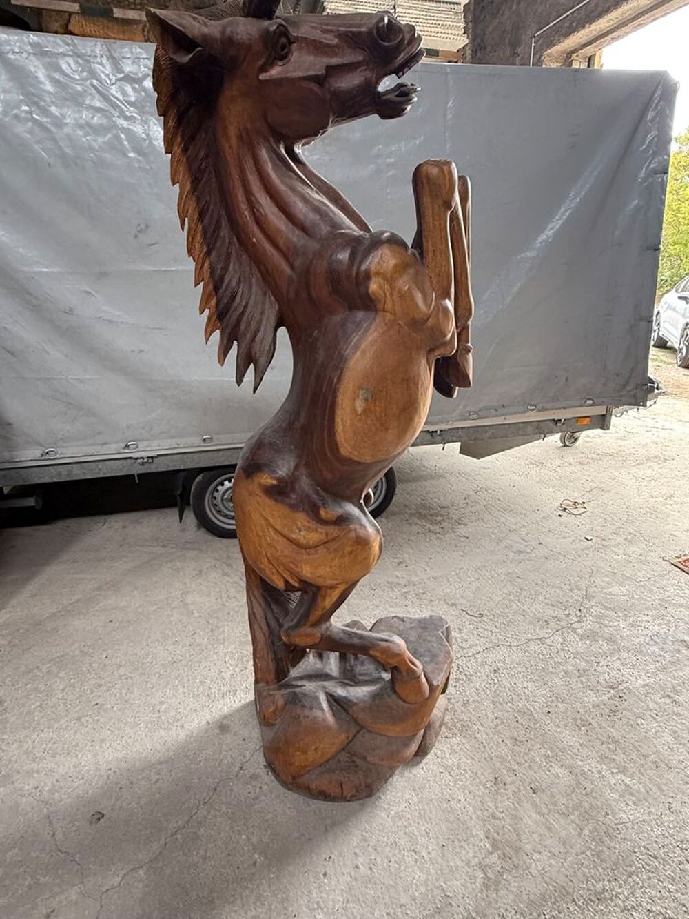 Cheval en bois Décoration