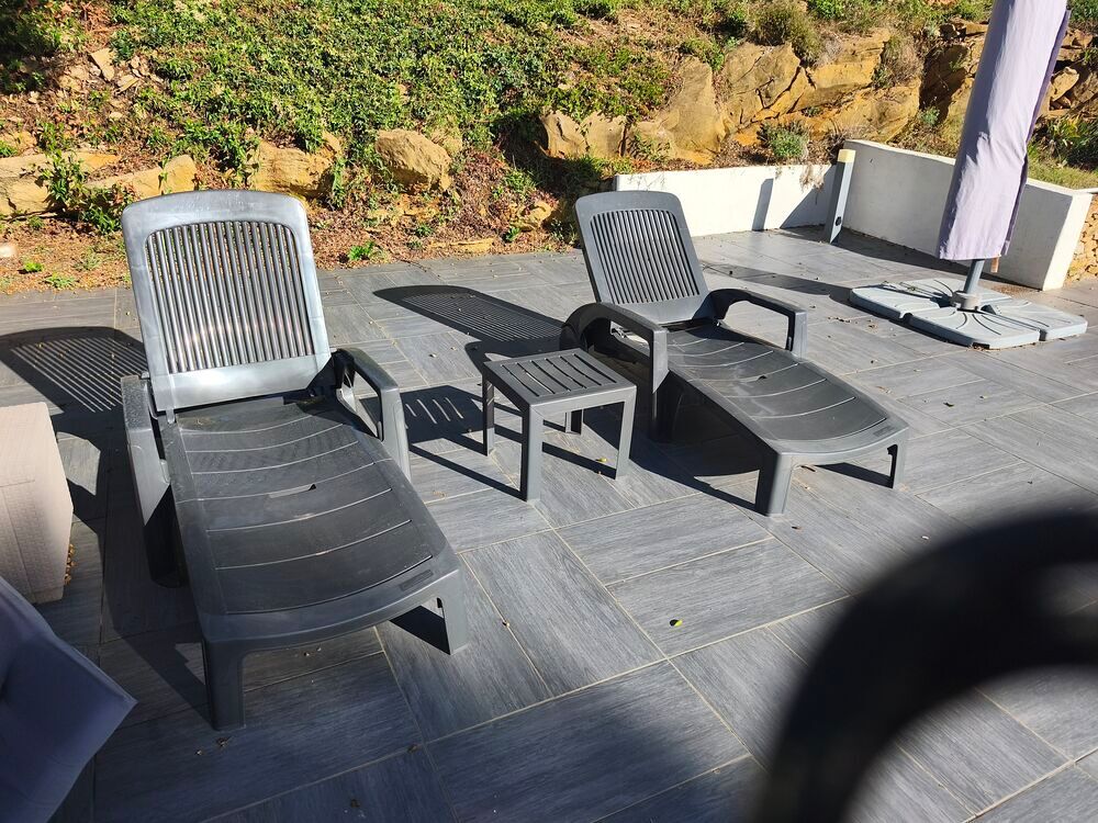2 Chaises longues GROSFILLEX Meubles