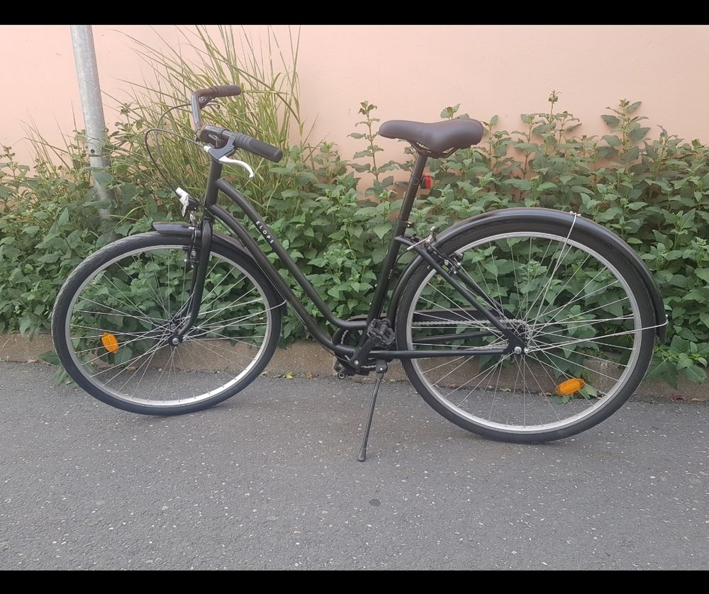 V&eacute;lo Elops100 noir Sports