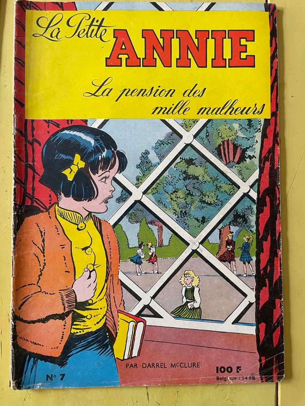 6 BD 1957 &agrave; 1959 LA PETITE ANNIE complet, bon &eacute;tat Livres et BD
