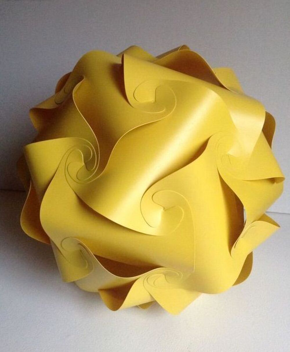 LAMPE PUZZLE AMBIENCE JAUNE 40cm DIAM&Egrave;TRE
Décoration