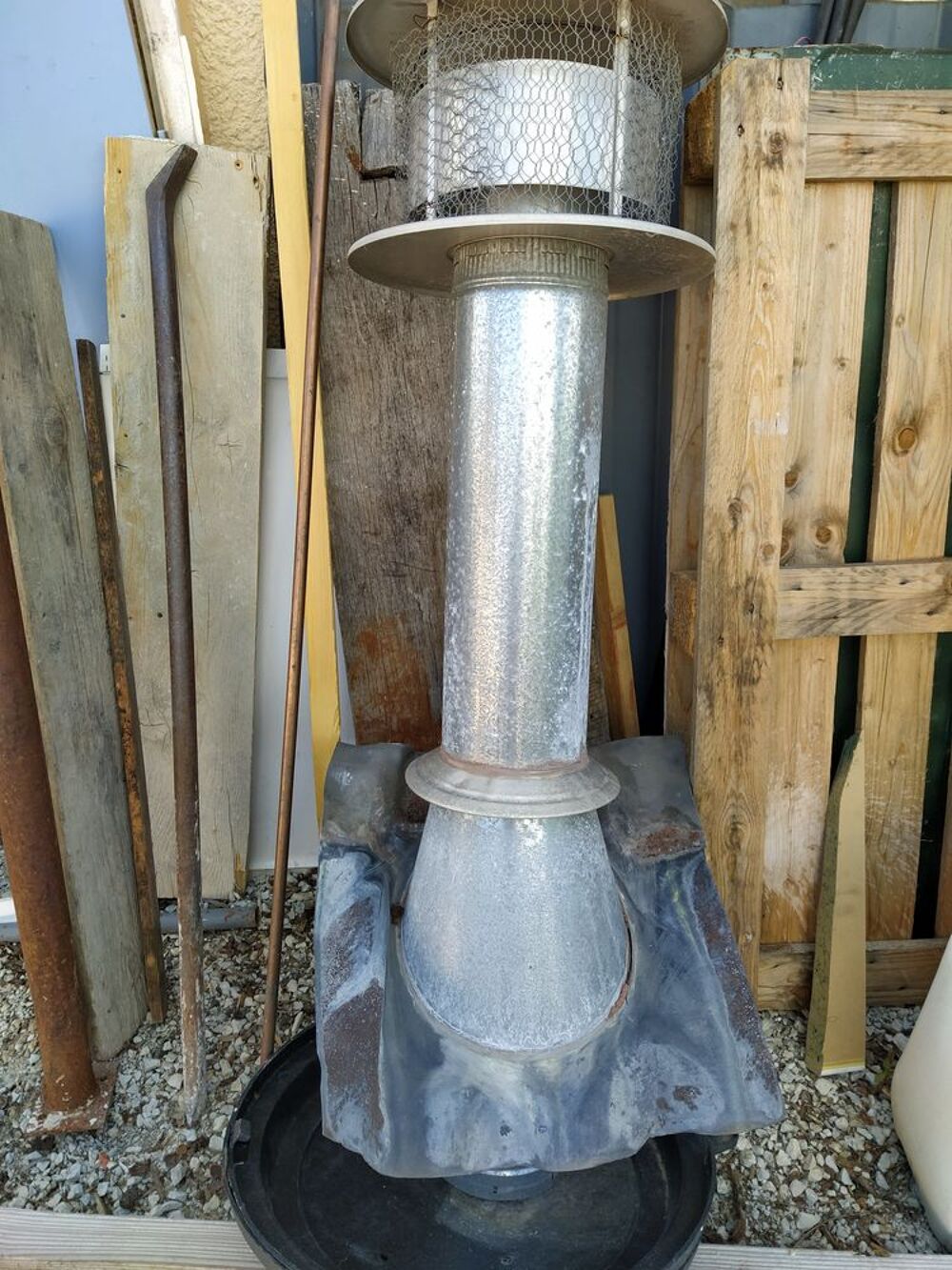 Tuyau chaudi&egrave;re gaz Bricolage