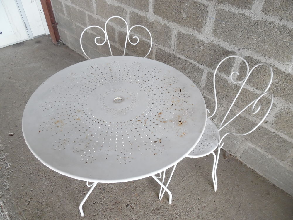 SALON DE JARDIN FER FORGE Jardin