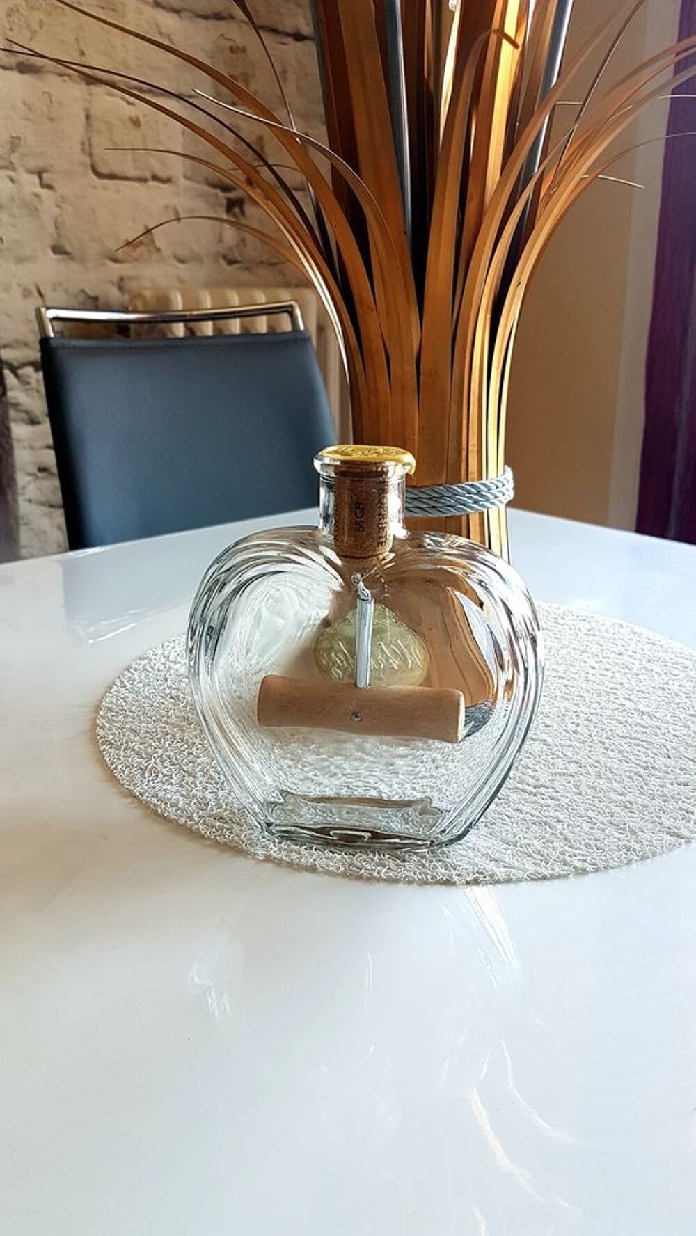Bouteilles Impossible en forme de coeur Décoration